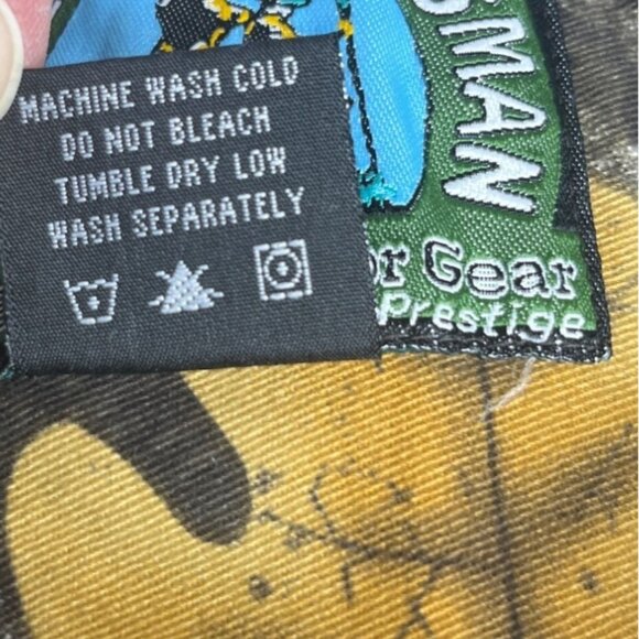 Master Sportsman Button Front Camo Hunting Shirt Boys Small My First Rifle - Picture 9 of 9